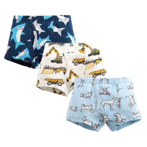 Bulk Buy China Wholesale Hot Selling Kids Underwear 100% Cotton Soft Panties  Teen Boys Cool Boxer Shorts $6 from Shanghai Jspeed Group Limited