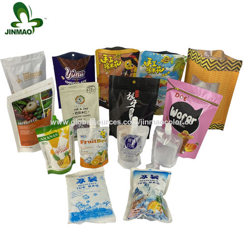 Custom Printed Poly Food Pouches with Zipper – Mailers HQ