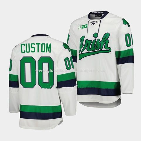 Custom Name Number NHL Seattle Kraken Jersey 2022 St Patricks Day