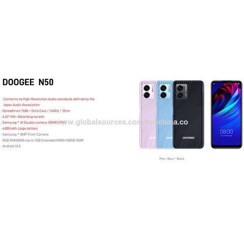 Doogee N50 8GB/128GB Dual Sim Azul