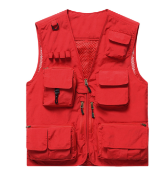 Wholesale Custom Solid Polyester Outdoor Men's Jacket With Pocket  Sleeveless Work Men's Fishing Vest - Buy China Wholesale Men's Casual Wear  Fishing Vest $4