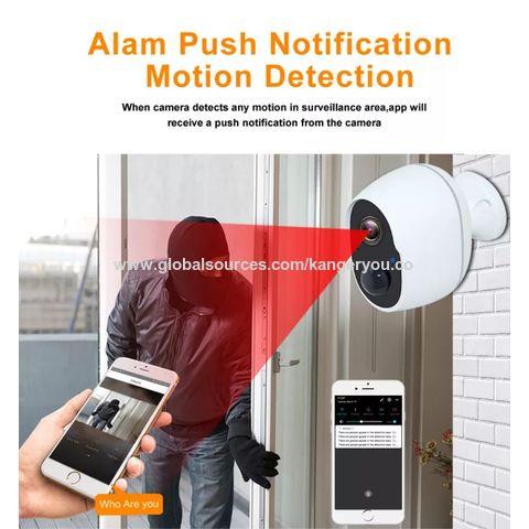 Buy Wholesale China New 1080p 2mp Hd Battery Powered Cctv Camera Wireless  Remotely Control Infrared Wifi Outdoor Battery Camera Tuya Smart Life App & Battery  Camera at USD 28