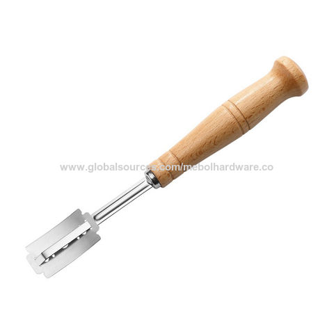 High Quality Stainless Steel Bread Lame With Wooden Handle, Arc Blade Lame,  Dough Scoring Tool, Bread Scoring Lame, Bread Scoring Cutter, Dough Scoring  Tool - Buy China Wholesale Bread Lame $1.3