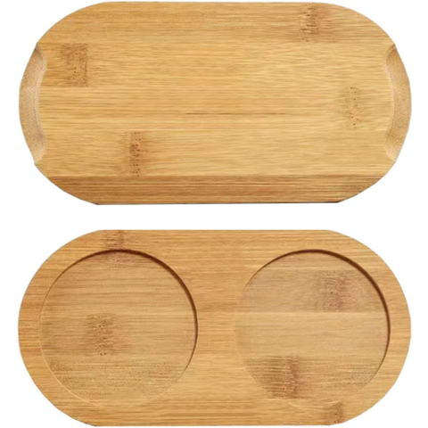 Soap Dispenser Tray, Bathroom Countertop Tray Kitchen Tray Bamboo