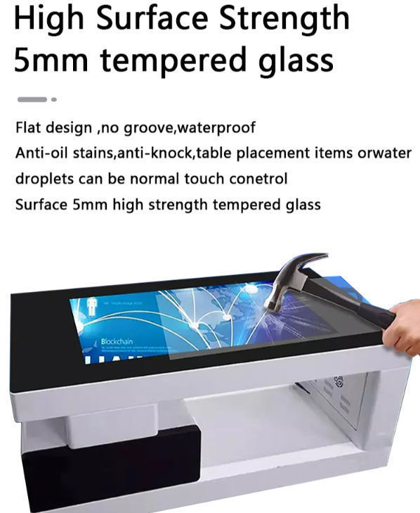 43 Inch Bgc Smart Touch Screen Coffee Table Modern Living Room Coffee ...