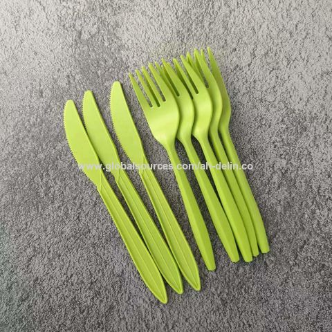 Achetez en gros En Gros Oem, Odm, Jetable écologique En Plastique Cuillère  Et Fourchette Ensemble Dans Un Sporks Chine et Sporks En Plastique