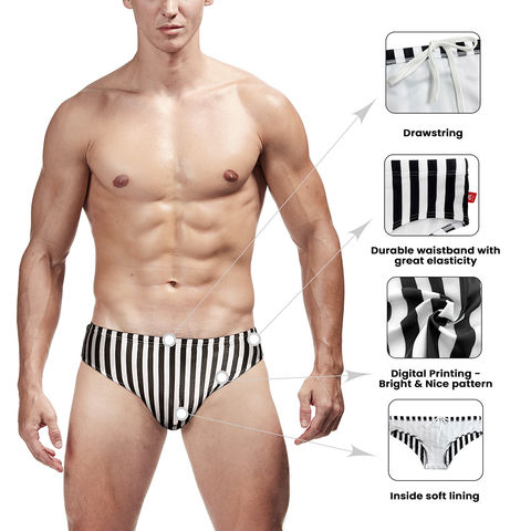 Wholesale vertical striped underwear In Sexy And Comfortable Styles 