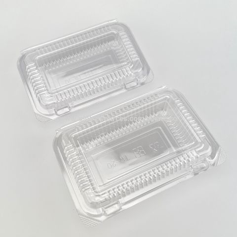 Plastic White Fruit Packaging Container