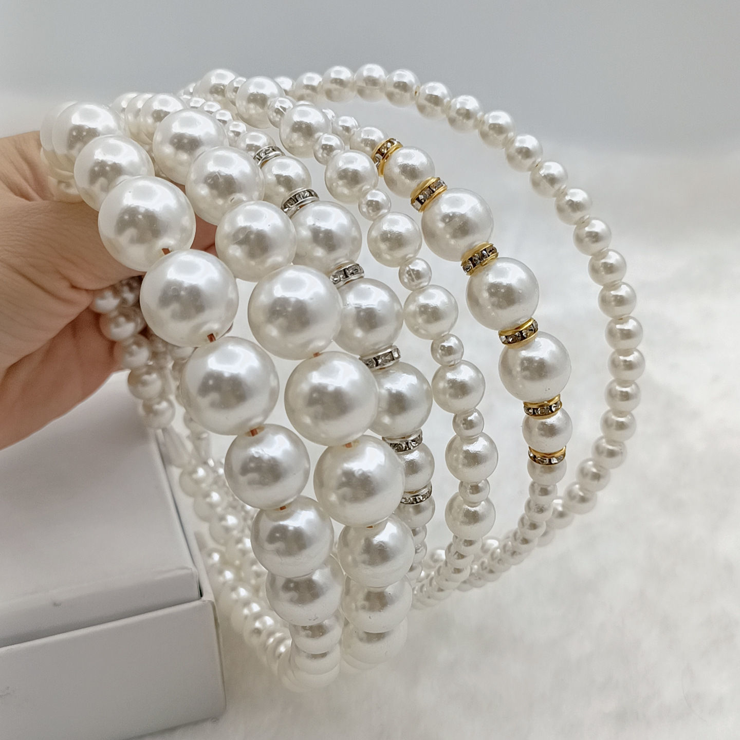 Buy Wholesale China Wholesale Fashion Pearl Hair Hoop Retro Headband ...
