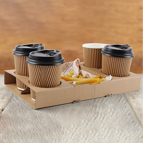 Plastic Brown Cup Holders