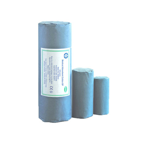 Buy Wholesale China High Absorbent 200g/400g/500g Cotton Wool Roll & Cotton  Roll at USD 1