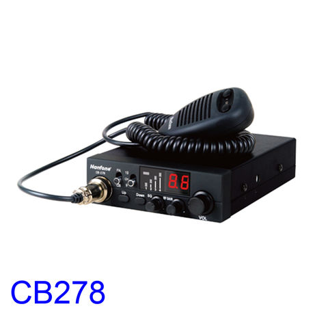 Radio CB AM/FM CB-278 : Alliant valeur et fiabilité dans une radio CB compacte.
