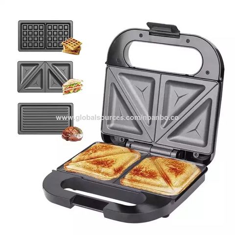 Sandwich Maker 3-in-1 Breakfast Maker Electric Sandwich Maker Toaster With  Nonstick Plates And LED Indicator For Omelets And Grilled Cheese remarkable  