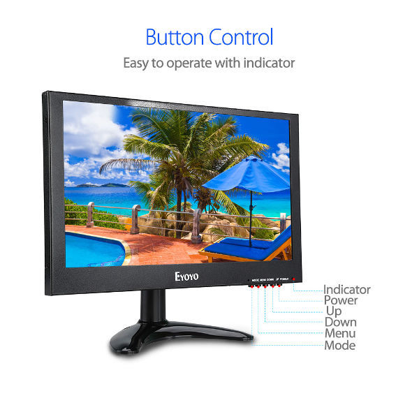 Buy Wholesale China Eyoyo Monitor 12 Inch 1920x1080 Ips Lcd Screen