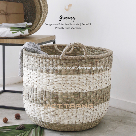 Panier Linge Seagrass