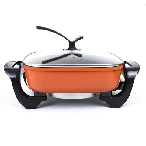 8.5 Personal Electric Skillet with Glass Lid