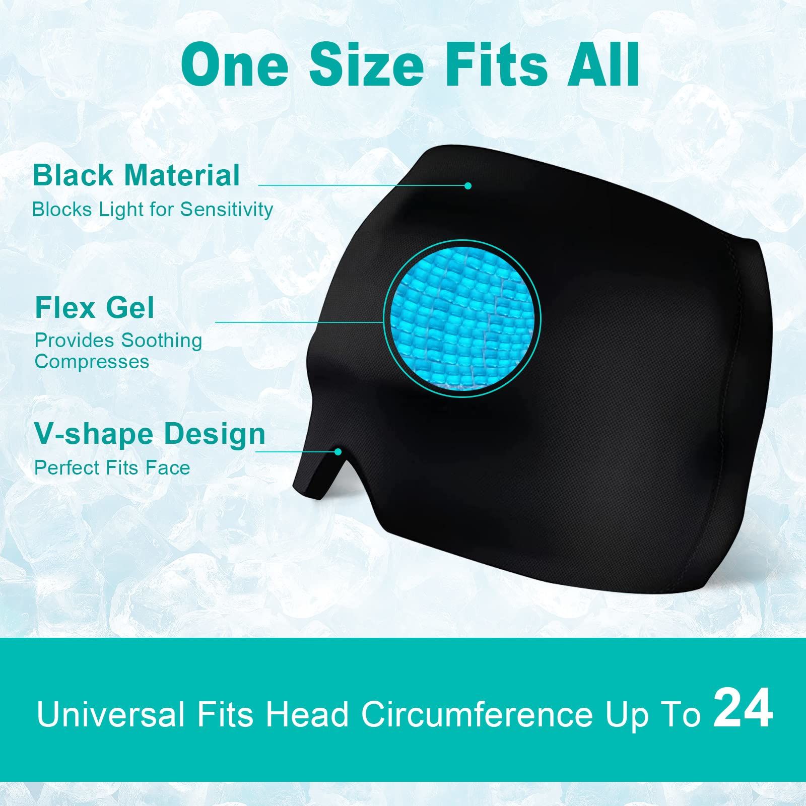 Buy Wholesale China Hot Sale Reusable Migraine Relief Ice Caps Cold