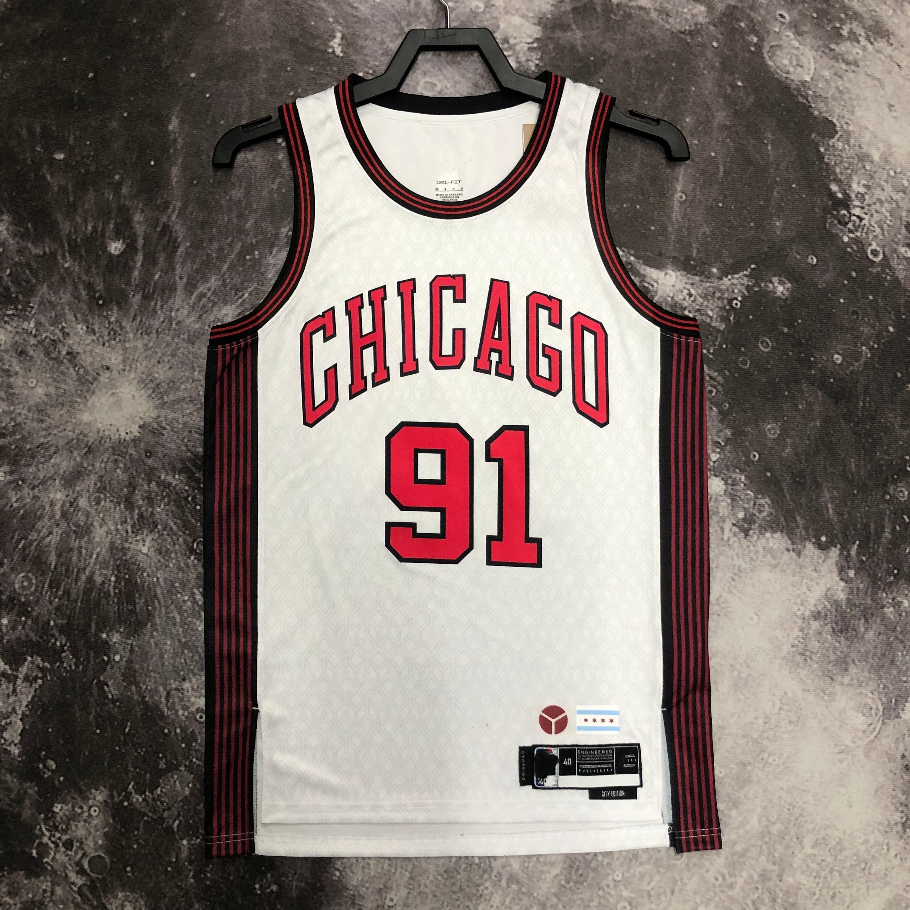 Men's Chicago Bulls Active Player Custom 2022-23 White City Edition  Stitched Basketball Jersey on sale,for Cheap,wholesale from China
