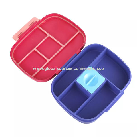 900ml Bento Box for Kids 3 Stackable Lunch Box Leak-proof Portable