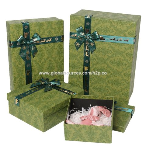 Caja de regalo de lujo vacía, con tapas cajas decorativas, cinta perfecta  para bodas, navidad, cumpleaños, Día de San Valentín