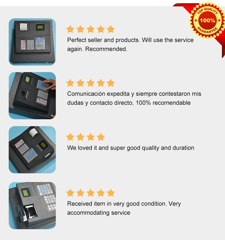 Buy Wholesale China 38 Keys Pos 58mmprinter Cash Register Electronic ...