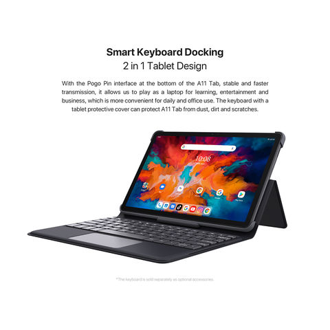 Laptop de 10,4 polegadas Tablet Android 4 128GB CPU Helio P22 Resoluções 2000x1200 IPS Tablet PC para aulas de estudantes