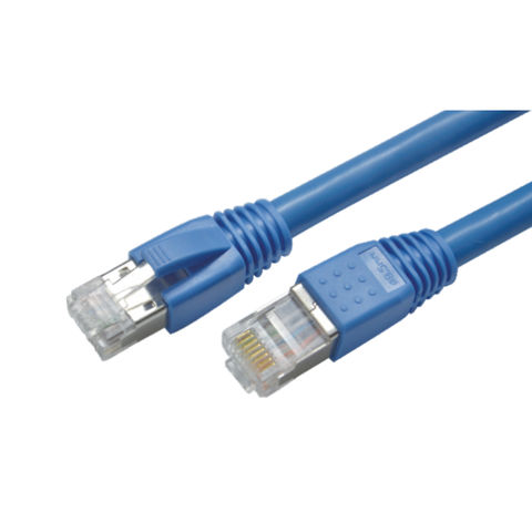 Cordons de raccordement à fibre optique, cordon de raccordement UTP Cat.6, cordons de raccordement à fibre optique