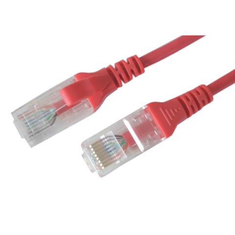 Cordons de raccordement à fibre optique, cordon de raccordement UTP Cat.6, cordons de raccordement à fibre optique