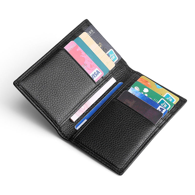 Buy Wholesale China Vertical Bifold Wallet, Men's Leather Wallets, Leather Card Wallets, Made By