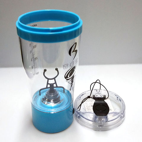 XMMSWDLA Cup Battery Type Automatic Blending Protein Powder Cup with Water Cup  Mixing Cup Battery Automatically Stirs Protein Powder. Shake The Cup with  The Milk Shake. The Cup Is Fresh and Green. 