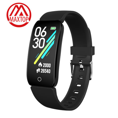 Buy Wholesale China Maxtop Smart Bracelet Android Smart Watch Ip65  Waterproof 0.96 Full Touch Screen Smart Watch & Smart Bracelet at USD 6.9