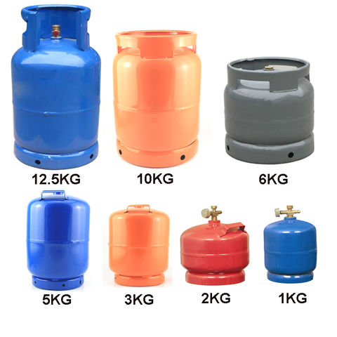 Hot Selling 3kg / 5kg / 6kg / 8kg / 12.5kg / 50kg Empty Gas