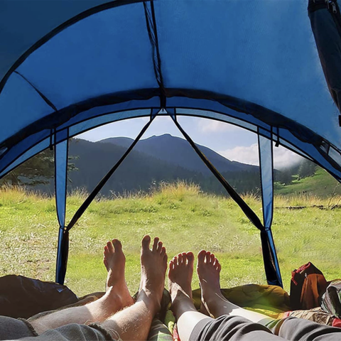 Tente 5 à 8 Personnes Construction Rapide et Spacieuse Tente à Montage  Rapide Tentes Familiales Stables et Légères pour Camping Randonnée  Pique-Nique