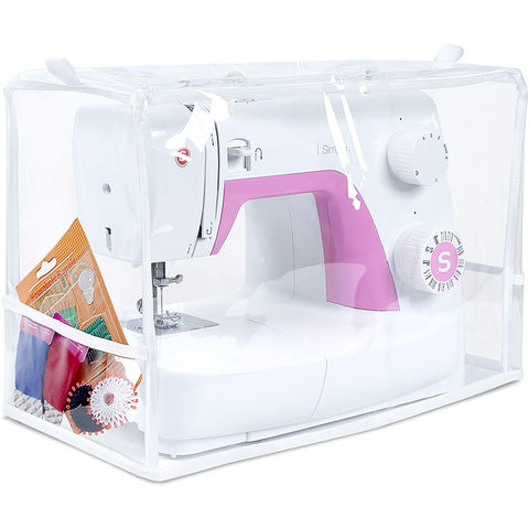 Buy Wholesale China Sewing Machine Clear Cover With 2 Lateral Pockets -  Protective Visible Pvc Dust Cover & Sewing Machine Cover at USD 1.9