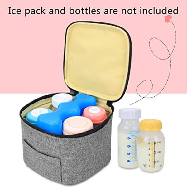 3 Pack Breastmilk Ice Pack,Reusable Ice Packs for Breastmilk Storage,Bottle  Ice Packs for Breast Milk,Baby Bottles,Meal,Keeps Breast Milk Fresh