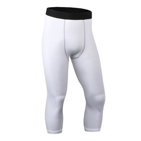 Compre Leggings De Poliéster Spandex Para Gimnasio Para Hombres