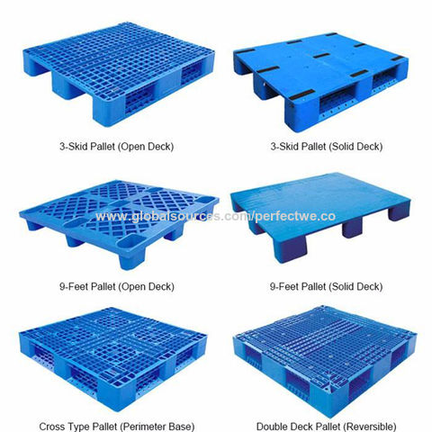 Plastic grid 1200 x 800 open deck 9 feet