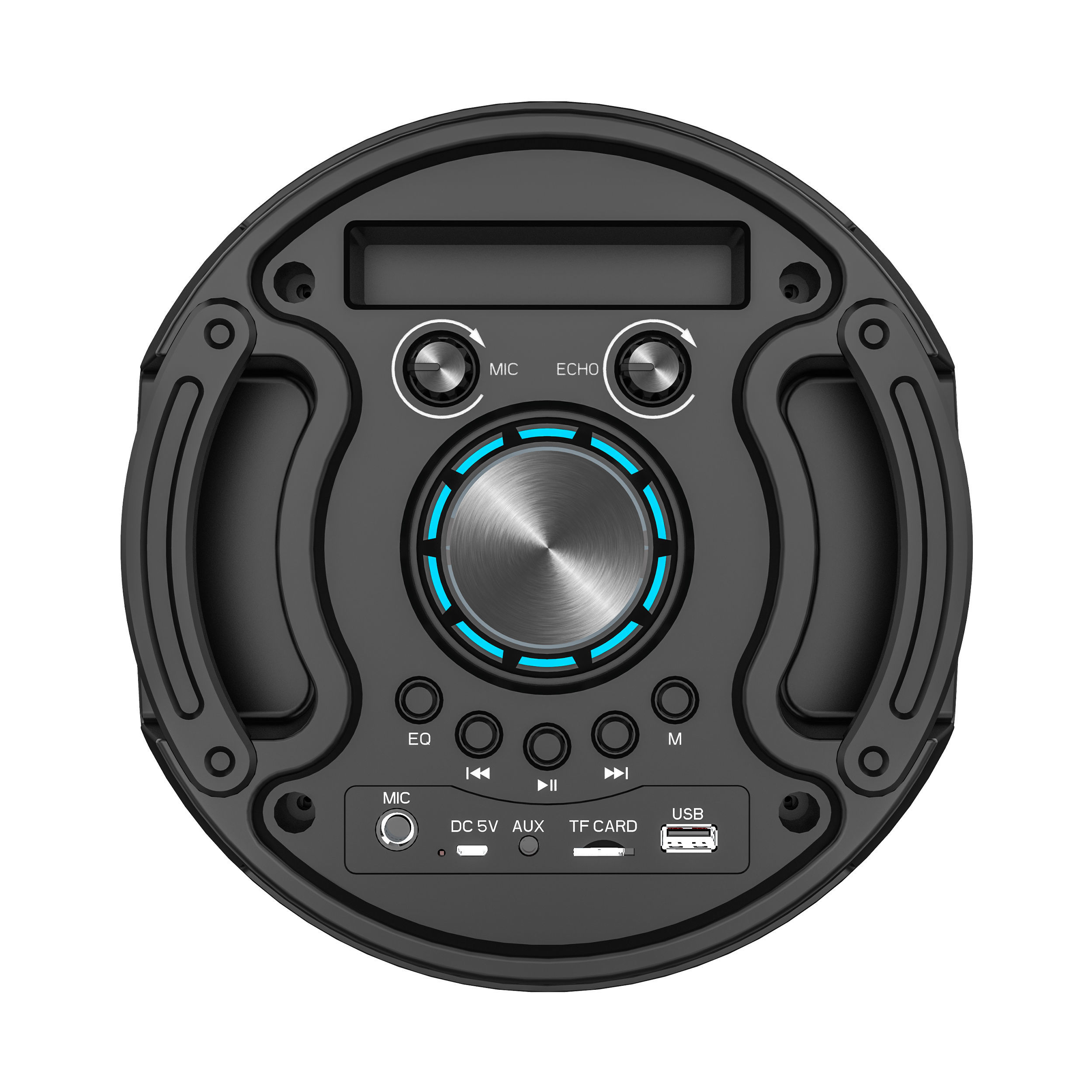 Buy Wholesale China Party Speaker Wireless Bluetooth With Light Mic