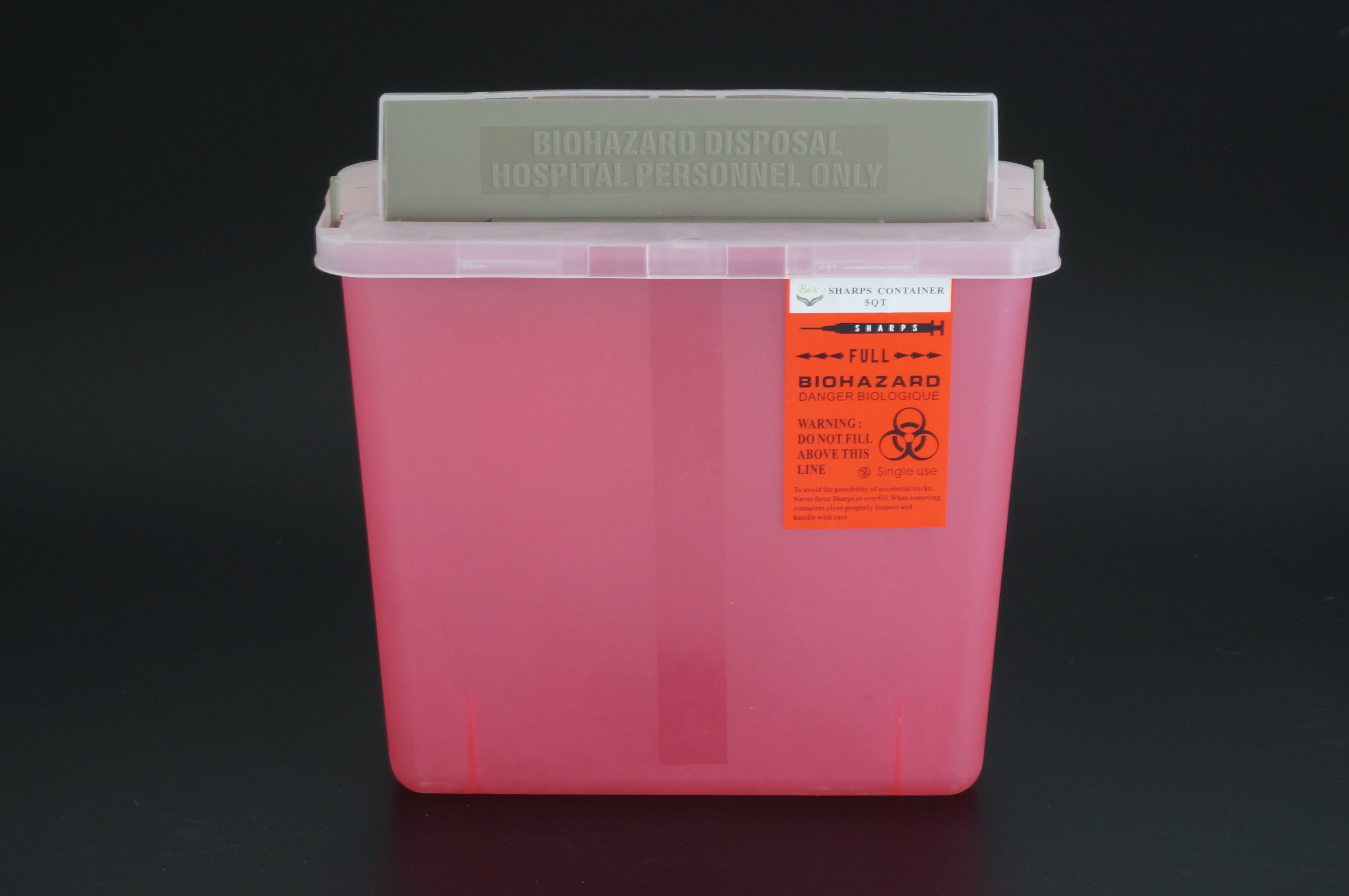 Buy Wholesale China Cheap Disposable Plastic Round Medical Sharp Safe