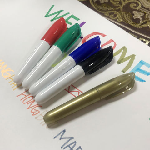 Permanent Non-Toxic Washable Fabric Marker Customized Logo Mini Marker Pen  Ink - China Fabric Marker Pen, Permanent Marker