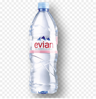Evian Natural Mineral Water In 330mL, 500mL, 750mL, 1L, 1l, 1.5l