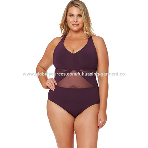Bulk-buy Private Label Fat Women Plus Size Female Mesh Sexy