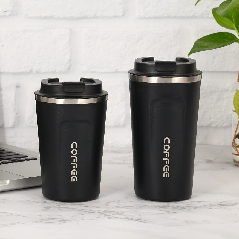 380ml Double Stainless Steel 304 Coffee Mug Leak-Proof Thermos Mug Travel  Thermal Cup Thermosmug Water Bottle For Gifts - Italy, New - The wholesale  platform