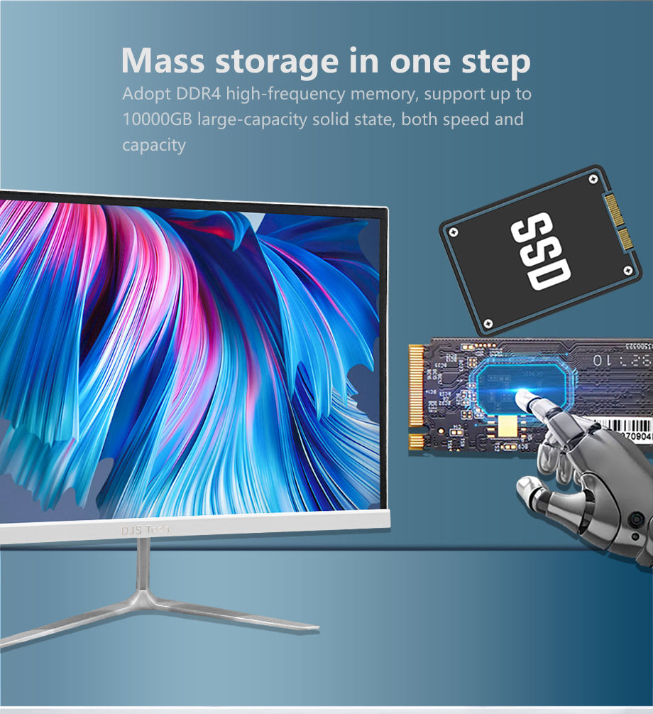 Buy Wholesale China Led 21.5 Inch Desktop Pc I5 Cpu Ddr3 4gb Win7/8/10 ...