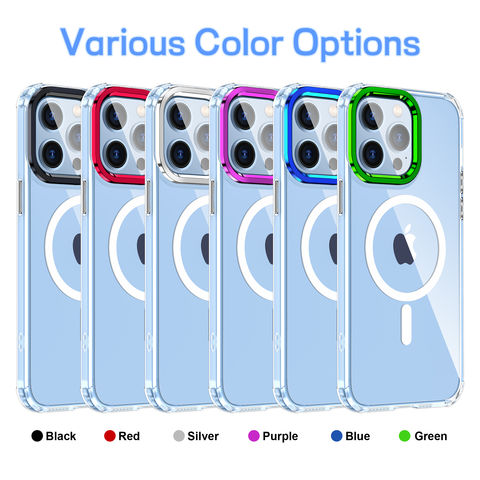 Apple Funda Transparente con MagSafe (para el iPhone 13 Pro MAX), de cuero,  con clip para el cinturon. : : Electrónica