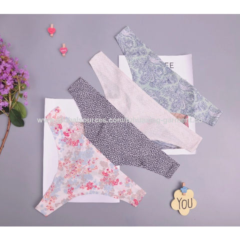Summer Women's Panties Cotton Briefs Mango Print Girls Underwear