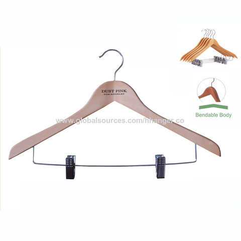 Buy Wholesale China Custom Logo Aluminium Top Coat Hanger Wire