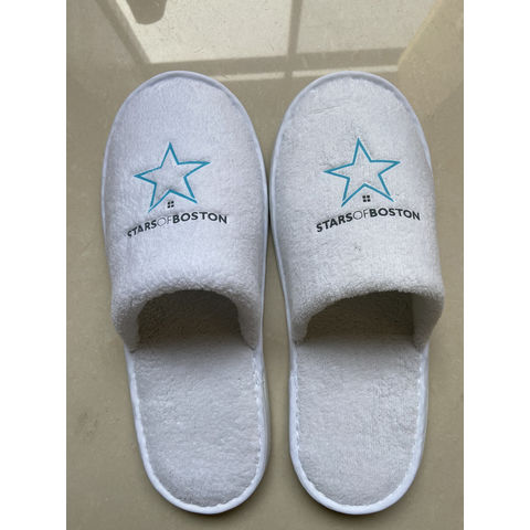 Chaussons jetables Hôtel logo Chaussures - Chine Jetable et pantoufles prix