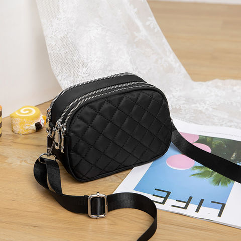 Wholesale China export small square bag fabric crossbody shoulder bag for  girls womens carton cute children school small messenger bags From  m.