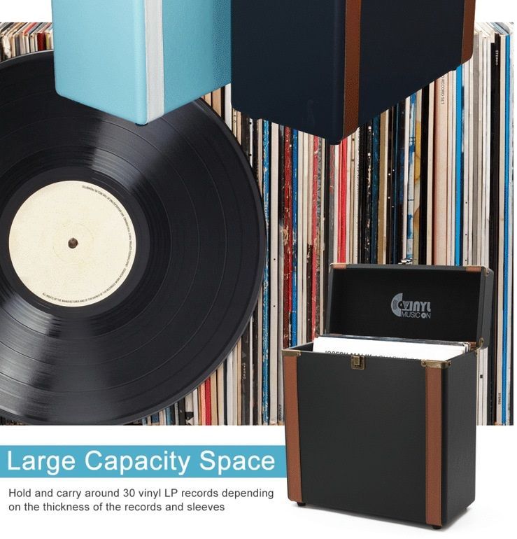 Buy Wholesale China Vinyl Record Storage Box Lp Album Box Record Crates